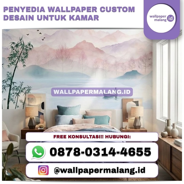 Download PENYEDIA WALLPAPER CUSTOM DESAIN UNTUK KAMAR