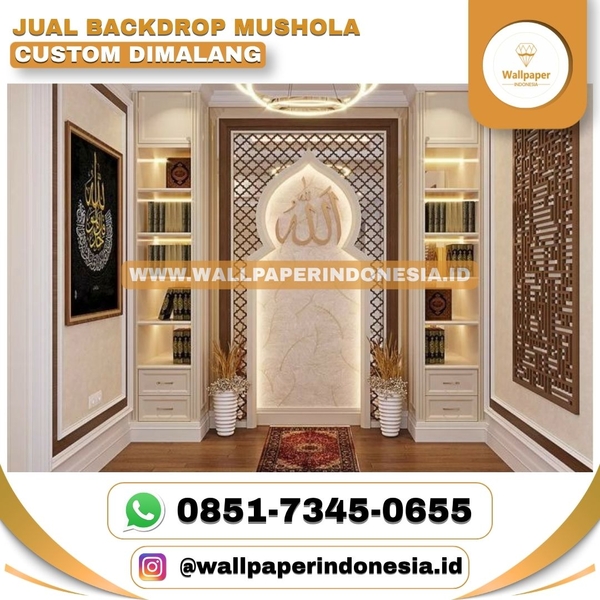 Download JUAL BACKDROP MUSHOLA CUSTOM DIMALANG
