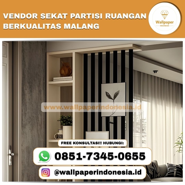 Download VENDOR SEKAT PARTISI RUANGAN BERKUALITAS MALANG