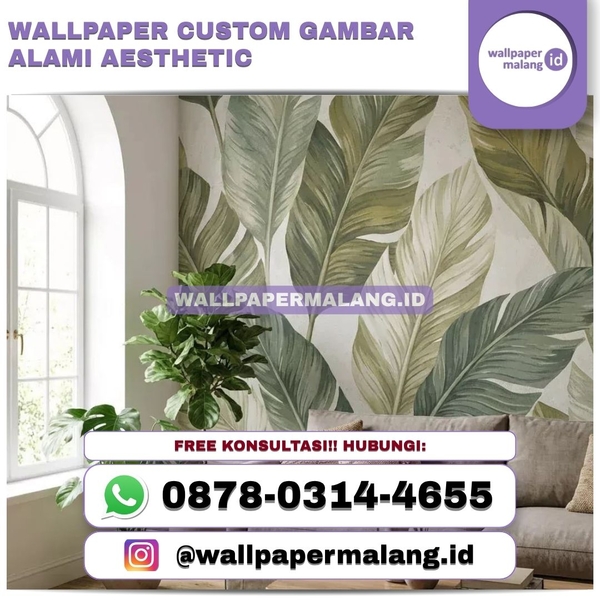Download WALLPAPER CUSTOM GAMBAR ALAMI AESTHETIC
