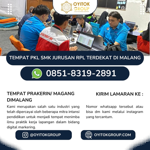Download TEMPAT PKL SMK JURUSAN RPL TERDEKAT DI MALANG