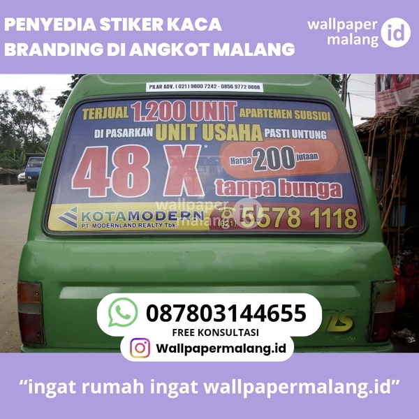 Download PENYEDIA STIKER KACA BRANDING DI ANGKOT MALANG