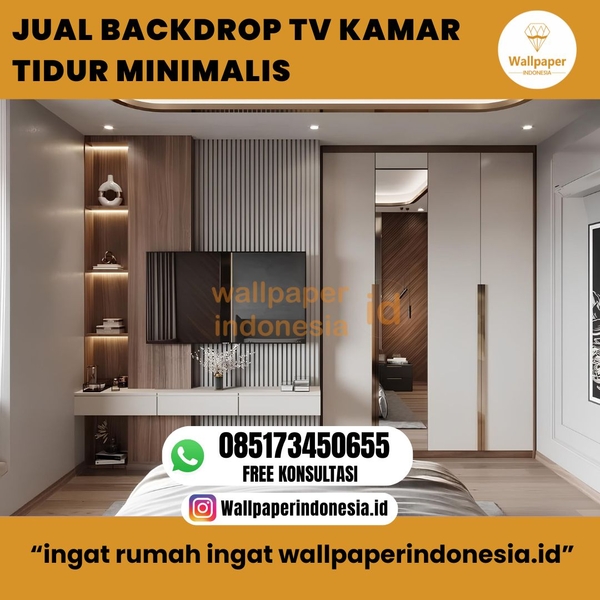 Download JUAL BACKDROP TV MINIMALIS MODERN