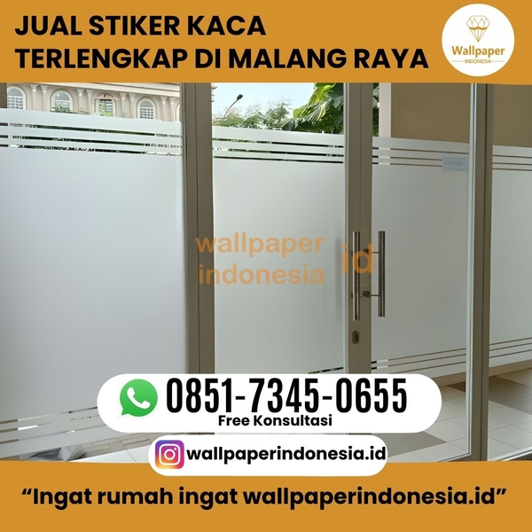 Download JUAL STIKER KACA TERLENGKAP DI MALANG RAYA