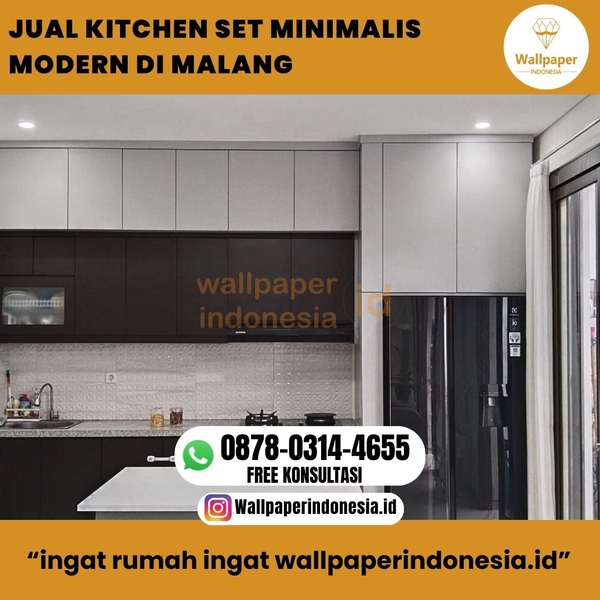 Download JUAL KITCHEN SET MINIMALIS MODERN DI MALANG