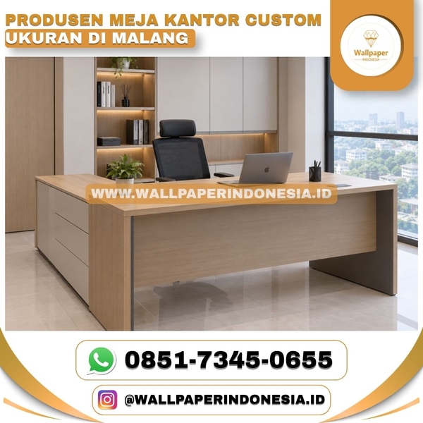 Download PRODUSEN MEJA KANTOR CUSTOM UKURAN DI MALANG