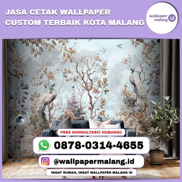 Download Jasa cetak wallpaper custom terbaik kota malang