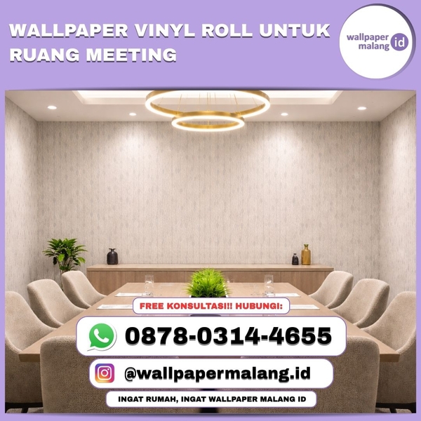 Download WALLPAPER VINYL ROLL UNTUK RUANG MEETING