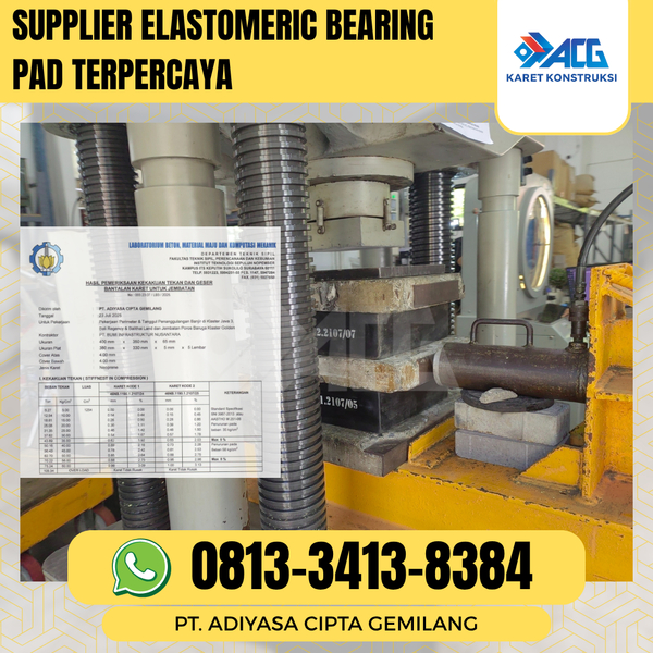 Download SUPPLIER ELASTOMERIC BEARING PAD TERPERCAYA
