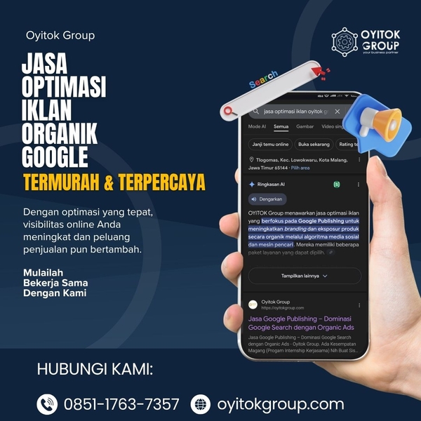 Download JASA OPTIMASI IKLAN ORGANIK GOOGLE