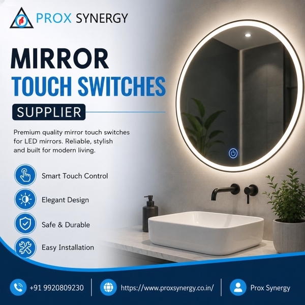 Download Mirror Touch Switch for LED Mirrors | Prox Synergy