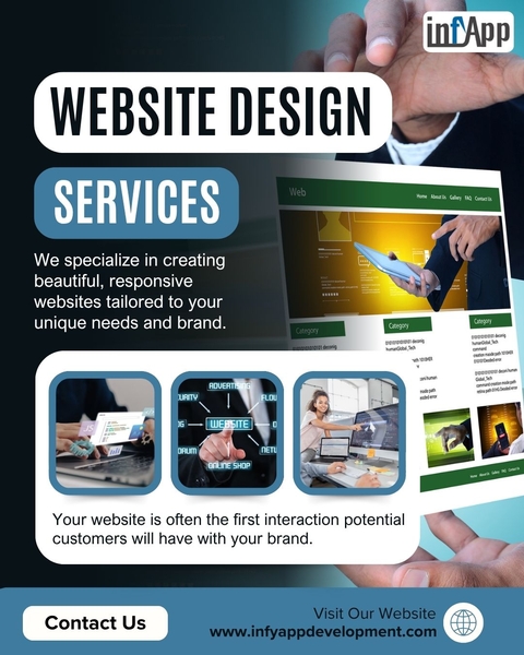 Download Professional Website Design Services by InfyAppDevelopment