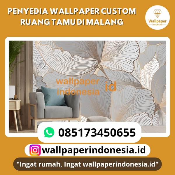 Download PENYEDIA WALLPAPER CUSTOM RUANG TAMU DI MALANG