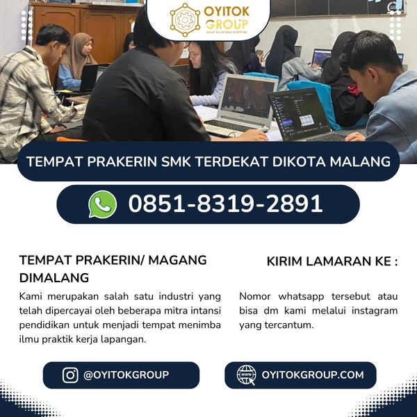 Download TEMPAT PRAKERIN SMK TERDEKAT DIKOTA MALANG