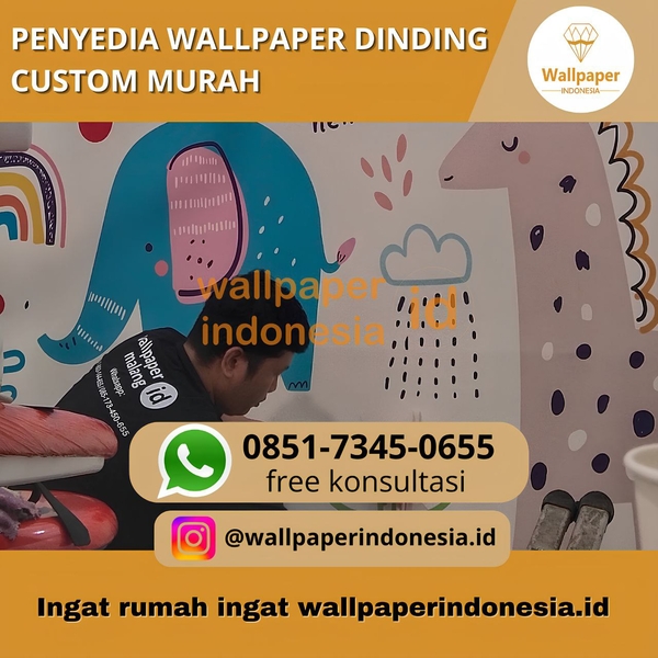 Download PENYEDIA WALLPAPER DINDING CUSTOM MURAH 