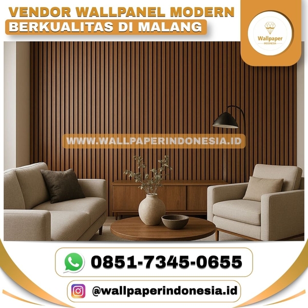 Download VENDOR WALLPANEL MODERN BERKUALITAS DI MALANG