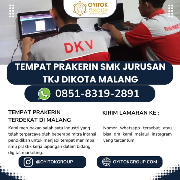 Download Tempat prakerin SMK jurusan TKJ dikota malang