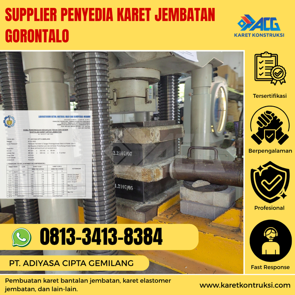 Download Supplier penyedia karet jembatan gorontalo