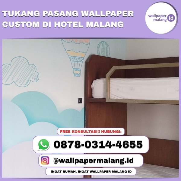 Download TUKANG PASANG WALLPAPER CUSTOM DI HOTEL MALANG