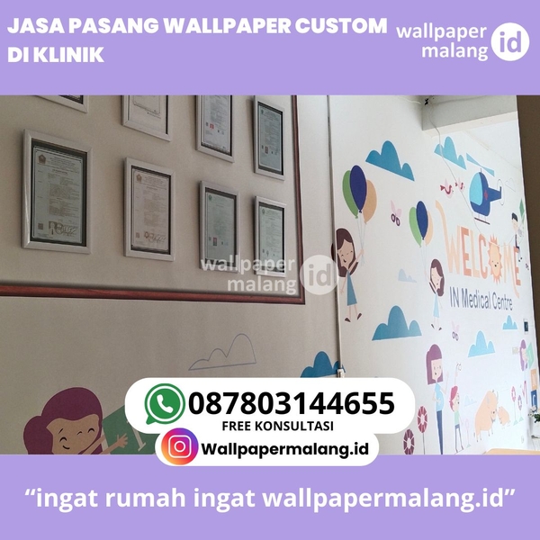 Download JASA PASANG WALLPAPER CUSTOM DI KLINIK