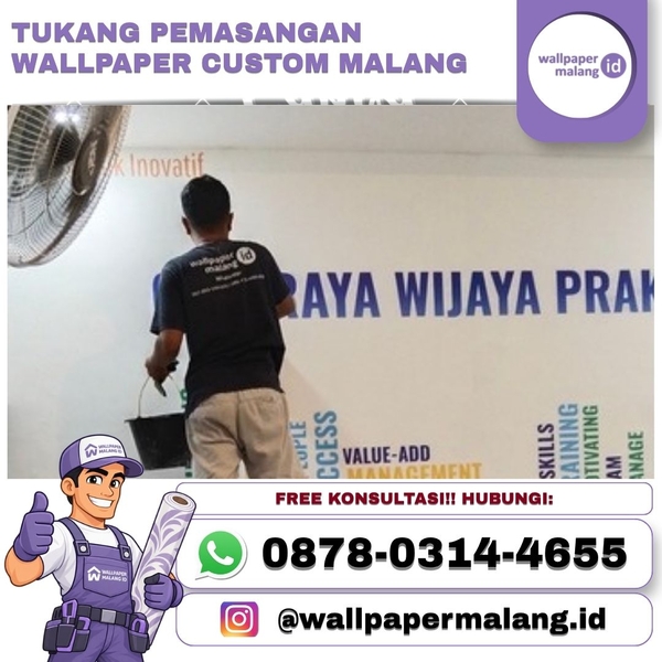 Download TUKANG PEMASANGAN WALLPAPER CUSTOM MALANG