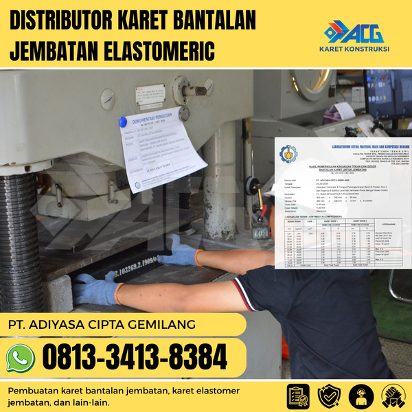 Download Distributor karet bantalan jembatan elastomeric