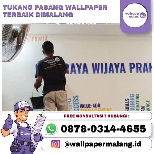 Download TUKANG PASANG WALLPAPER TERBAIK DI MALANG 
