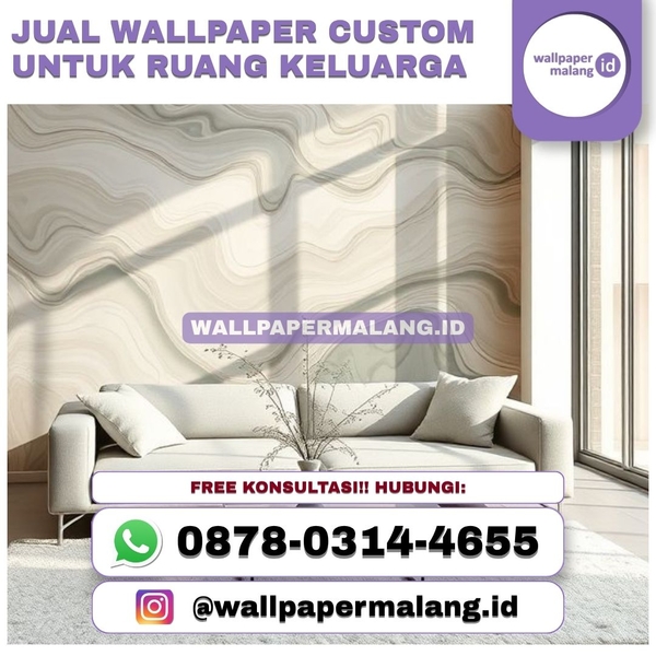 Download Jual wallpaper custom untuk ruang keluarga