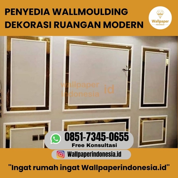 Download PENYEDIA WALLMOULDING DEKORASI RUANGAN MODERN  