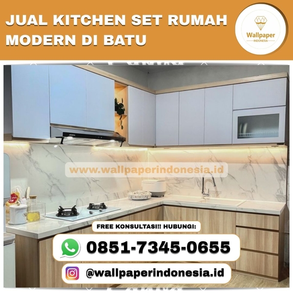 Download JUAL KITCHEN SET RUMAH MODERN DI BATU