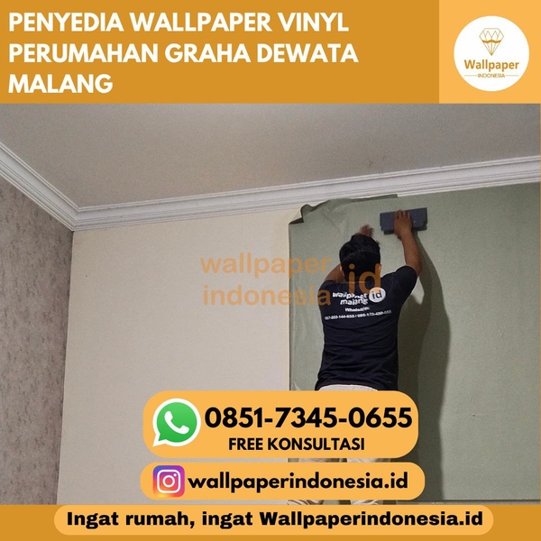Download PENYEDIA WALLPAPER VINYL PERUMAHAN GRAHA DEWATA MALANG