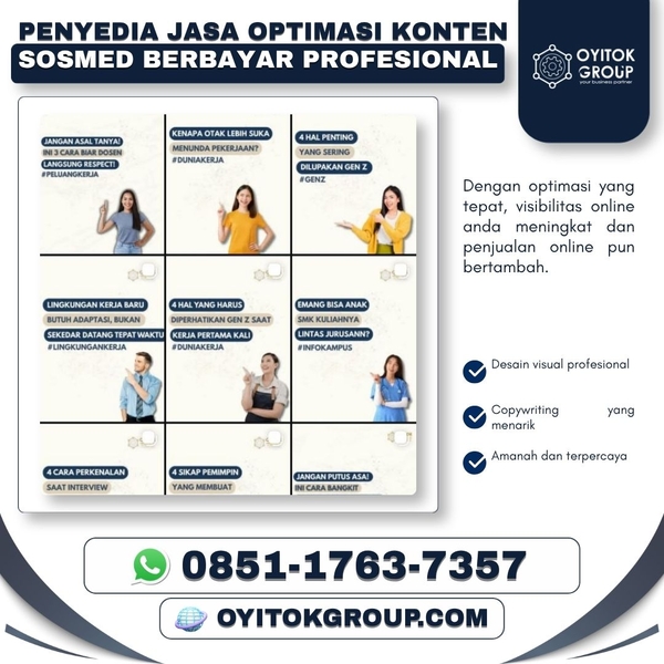 Download Penyedia jasa optimasi konten sosmed berbayar profesional