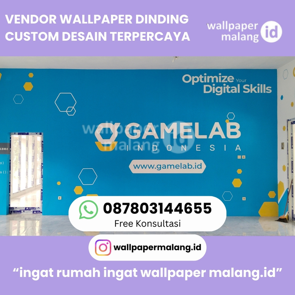 Download VENDOR WALLPAPER DINDING CUSTOM DESAIN TERPERCAYA