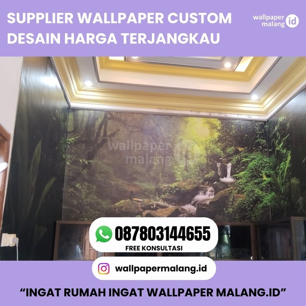 Download SUPPLIER WALLPAPER CUSTOM DESAIN HARGA TERJANGKAU 