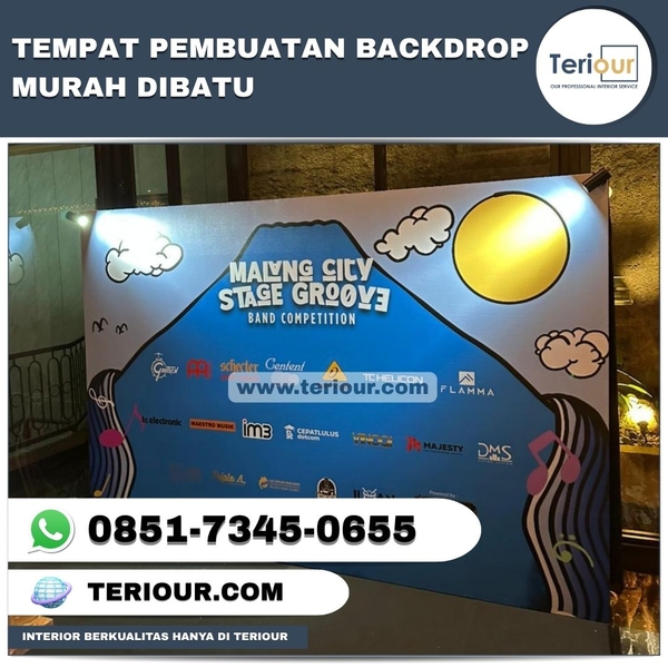 Download TEMPAT PEMBUATAN BACKDROP MURAH DI BATU
