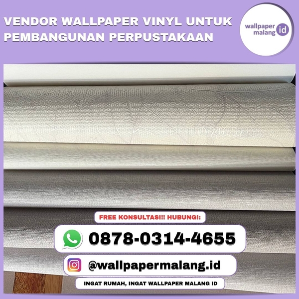 Download Vendor wallpaper vinyl untuk pembangunan perpustakaan