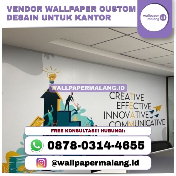 Download VENDOR WALLPAPER CUSTOM DESAIN UNTUK KANTOR