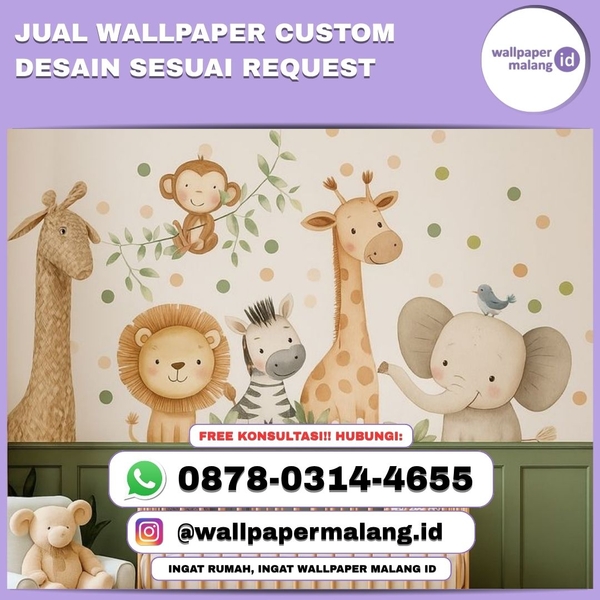 Download JUAL WALLPAPER CUSTOM DESAIN SESUAI REQUEST