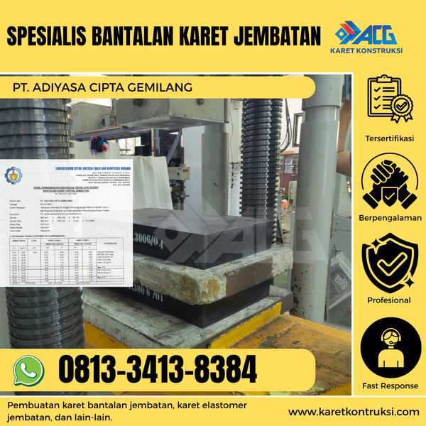 Download Spesialis bantalan karet jembatan   