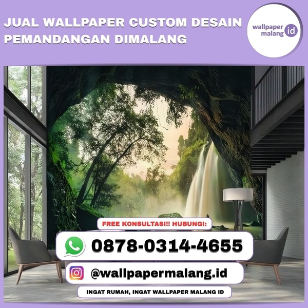 Download JUAL WALLPAPER CUSTOM DESAIN PEMANDANGAN DI MALANG