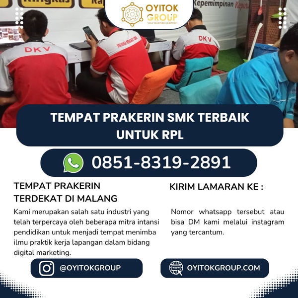 Download Tempat prakerin SMK terbaik untuk RPL