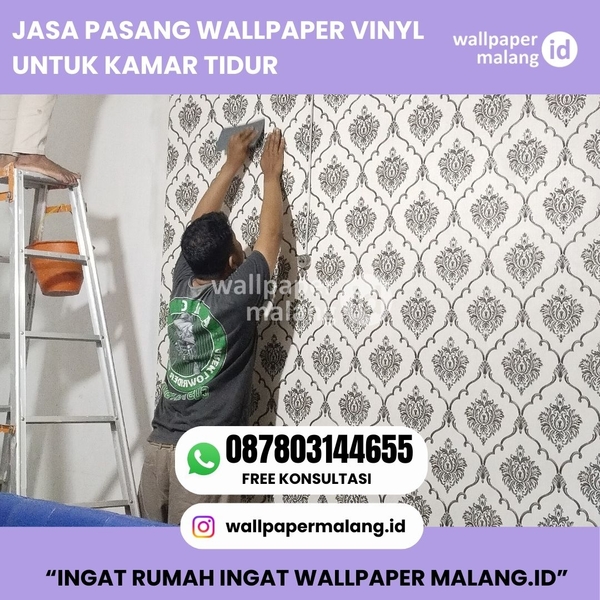Download JASA PASANG WALLPAPER VINYL UNTUK KAMAR TIDUR .jpg