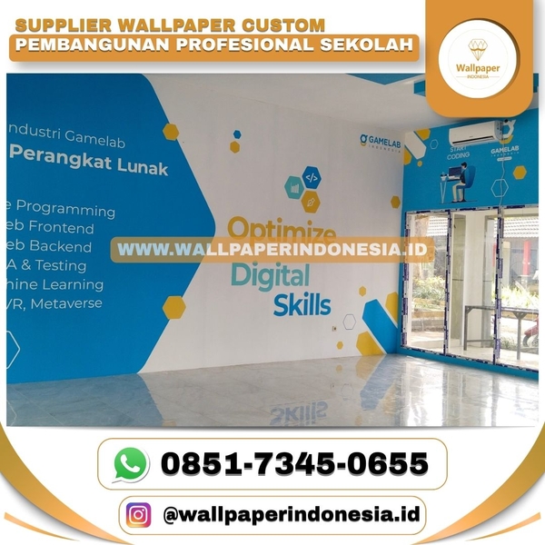 Download SUPPLIER WALLPAPER CUSTOM PEMBANGUNAN PROFESIONAL SEKOLAH