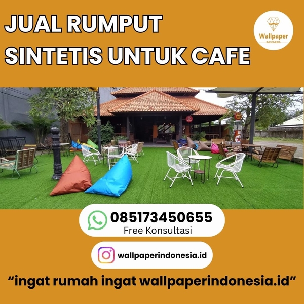 Download Jual rumput sintetis untuk cafe