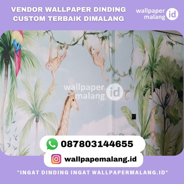 Download VENDOR WALLPAPER DINDING CUSTOM TERBAIK DIMALANG 