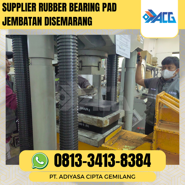 Download SUPPLIER RUBBER BEARING PAD JEMBATAN DISEMARANG