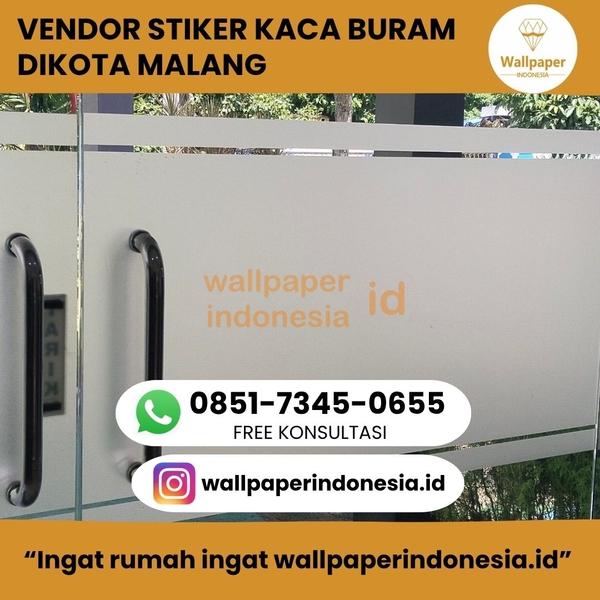 Download VENDOR STIKER KACA BURAM DI KOTA MALANG