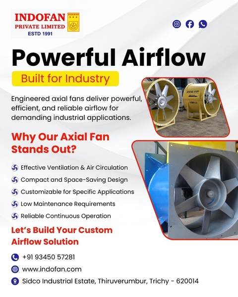 Download Axial Fan Manufacturer | High-Performance Industrial Fans