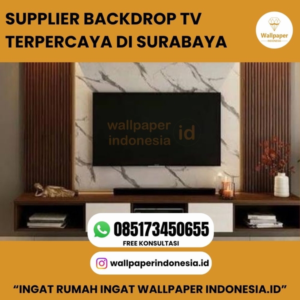 Download SUPPLIER BACKDROP TV TERPERCAYA DI SURABAYA  