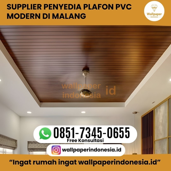 Download SUPPLIER PENYEDIA PLAFON PVC MODERN DI MALANG